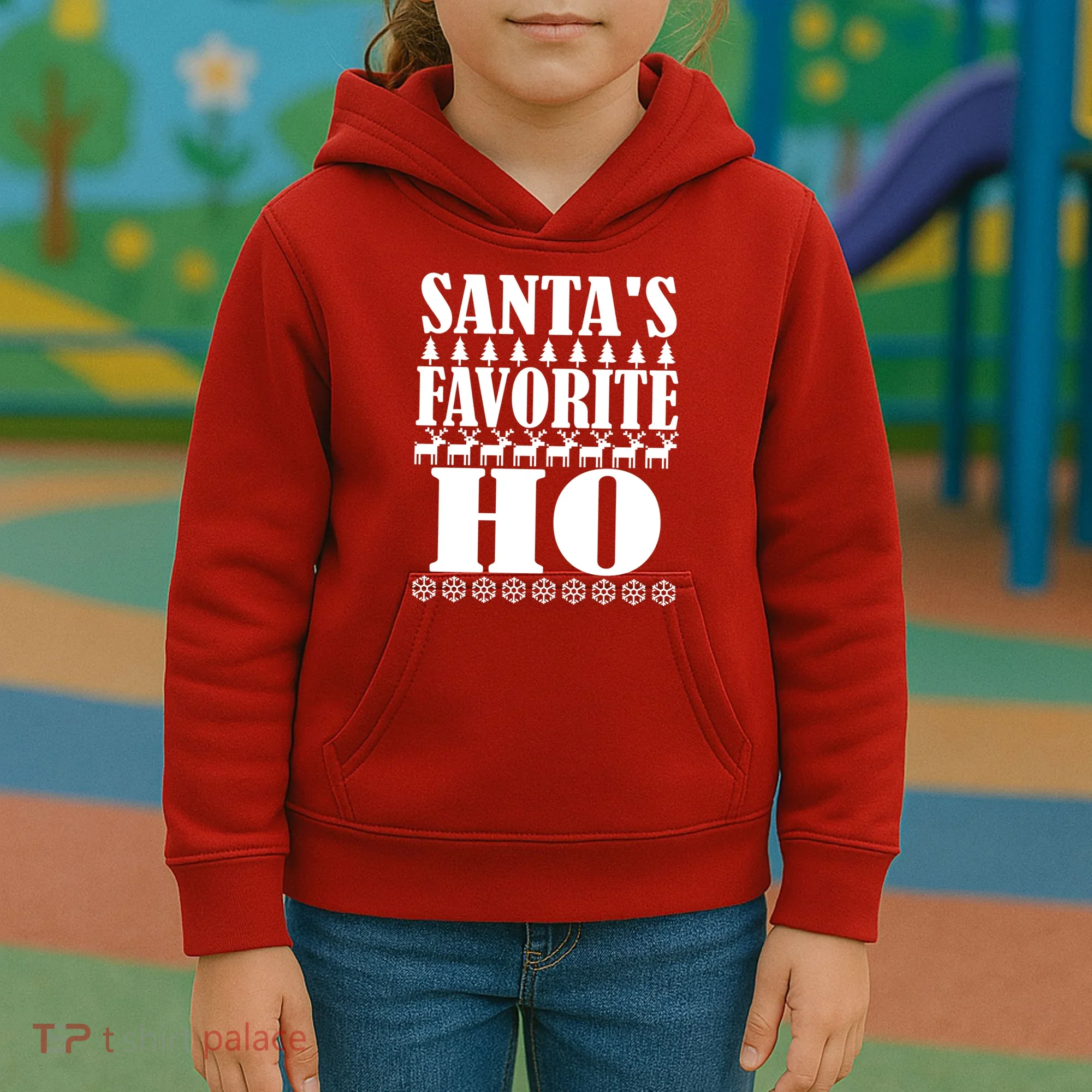 Santas Favorite Ho Kids Hoodie