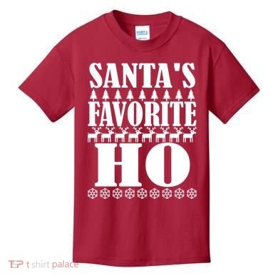 Santas Favorite Ho Kids T-Shirt