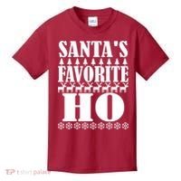 Santas Favorite Ho Kids T-Shirt thumb 0