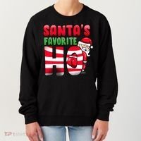 Santa's Favorite Ho Funny X-Mas Women's Sweatshirt thumb 0