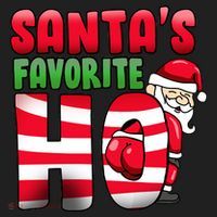 Santa's Favorite Ho Funny X-Mas Women's Sweatshirt thumb 2