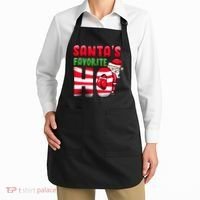 Santa's Favorite Ho Funny X-Mas Apron thumb 2