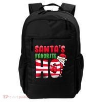 Santa's Favorite Ho Funny X-Mas Backpack thumb 0