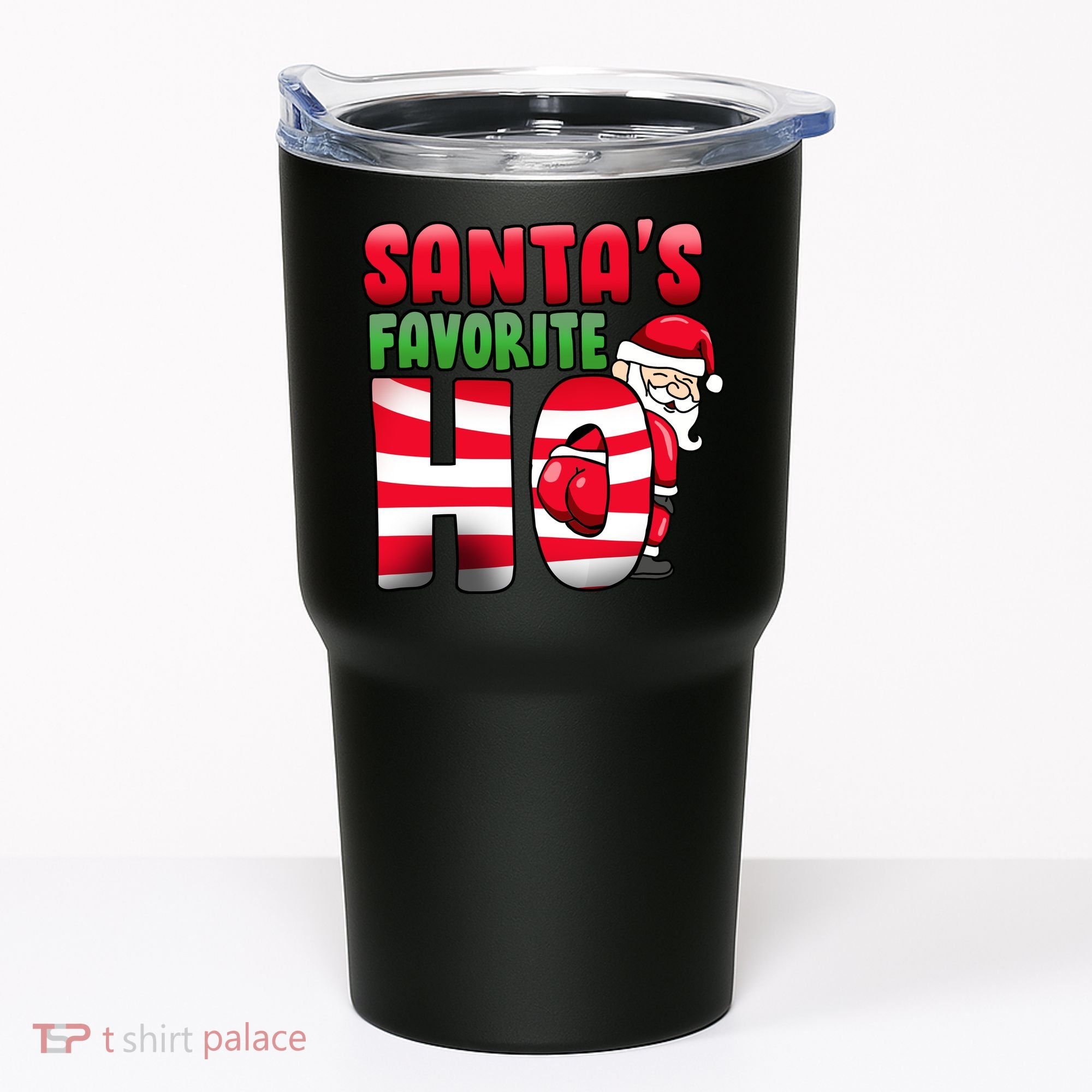 Santa's Favorite Ho Funny X-Mas Tumbler