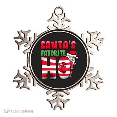 Santa's Favorite Ho Funny X-Mas Ornament