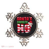 Santa's Favorite Ho Funny X-Mas Ornament thumb 0