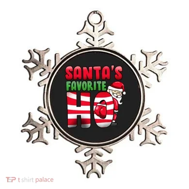 Santa's Favorite Ho Funny X-Mas Ornament