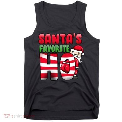 Santa's Favorite Ho Funny X-Mas Tank Top