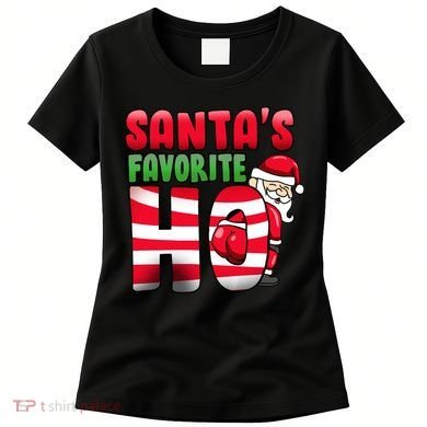 Santa's Favorite Ho Funny X-Mas Women's T-Shirt