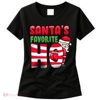Santa's Favorite Ho Funny X-Mas Women's T-Shirt thumb 0