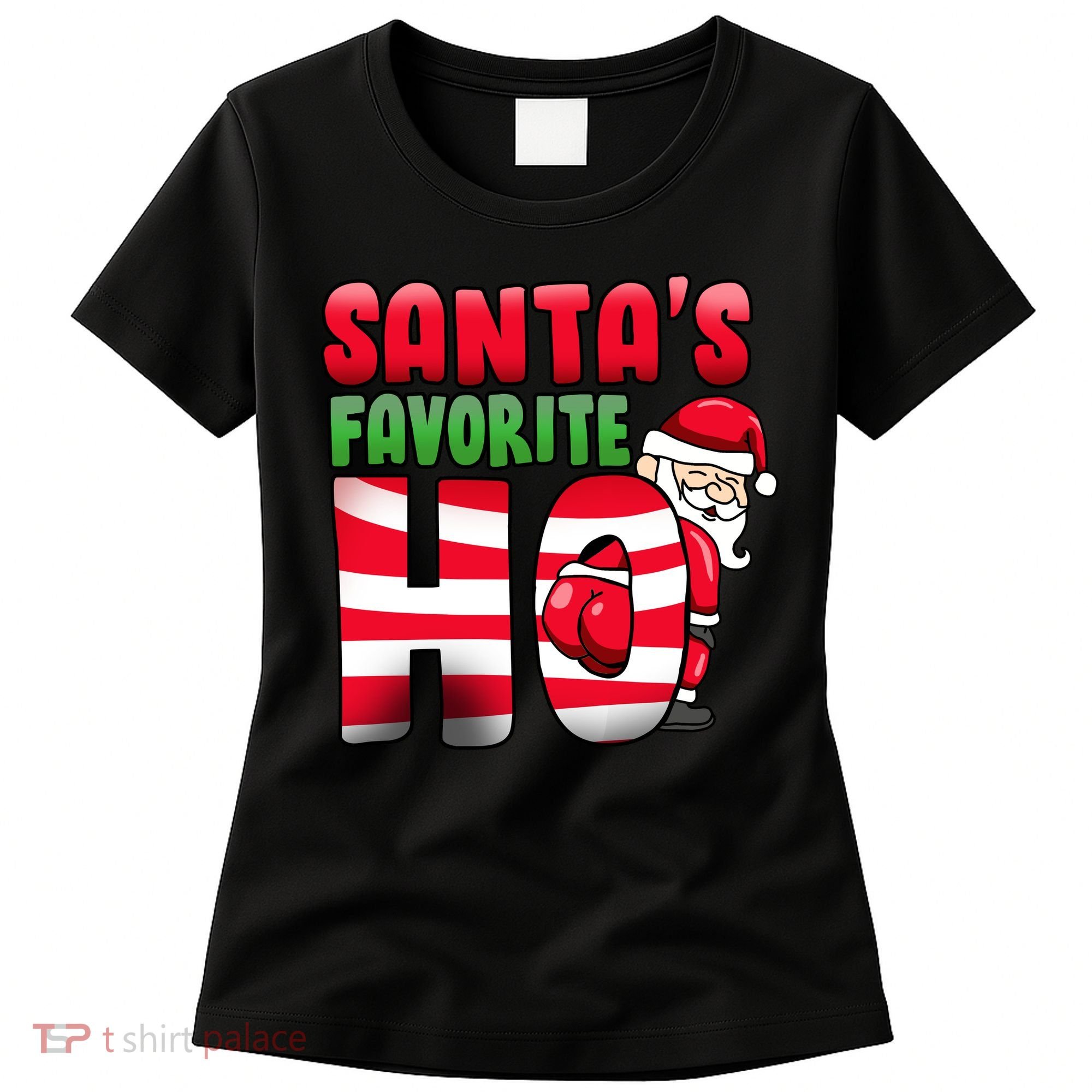 Santa's Favorite Ho Funny X-Mas Women's T-Shirt