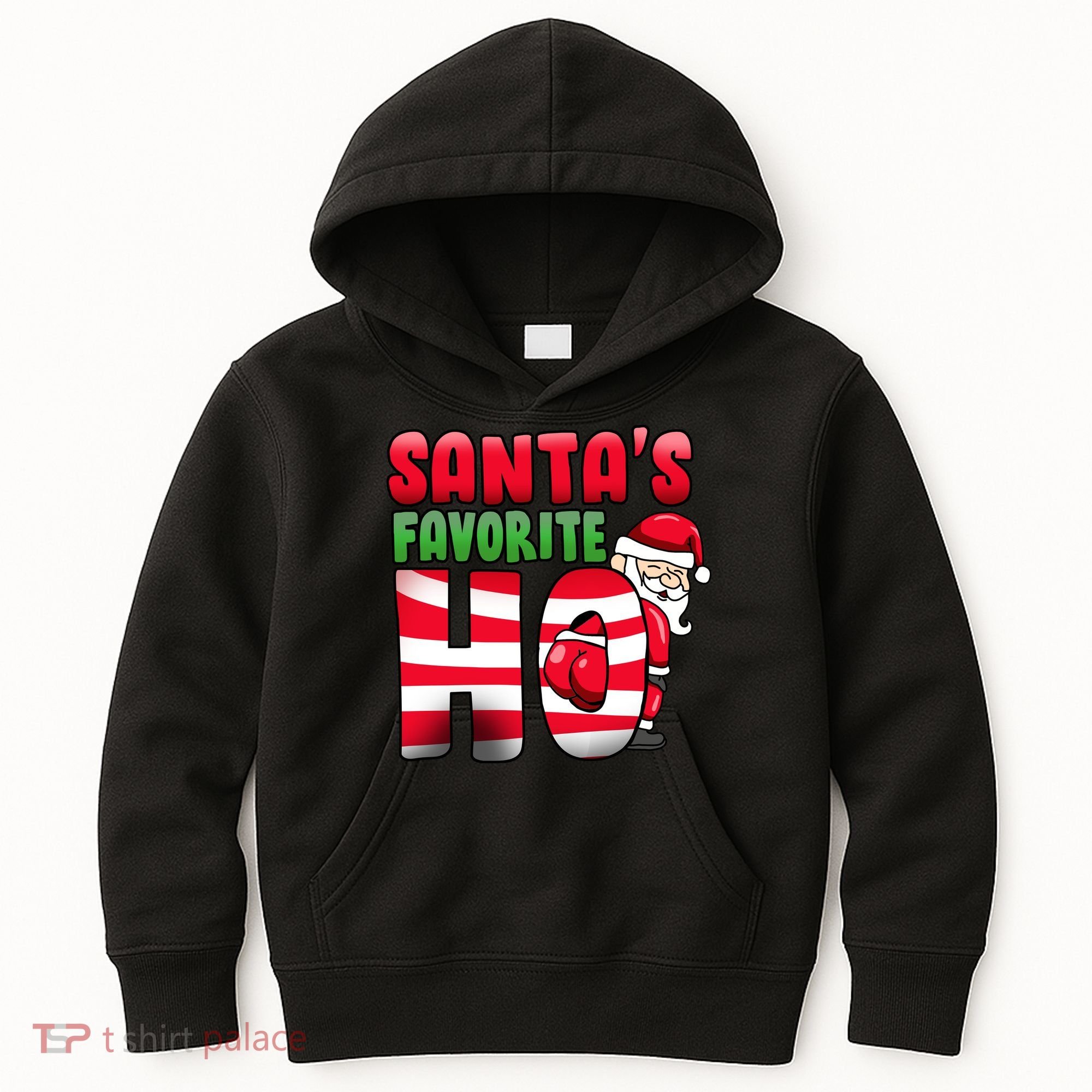 Santa's Favorite Ho Funny X-Mas Kids Hoodie