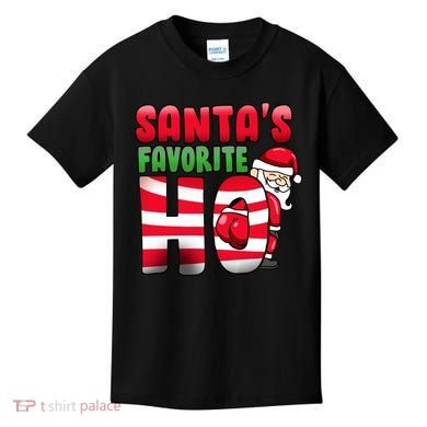 Santa's Favorite Ho Funny X-Mas Kids T-Shirt