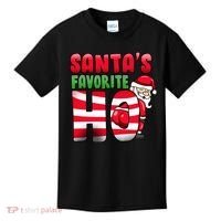 Santa's Favorite Ho Funny X-Mas Kids T-Shirt thumb 0