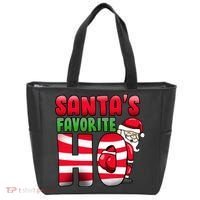Santa's Favorite Ho Funny X-Mas Tote Bag thumb 0