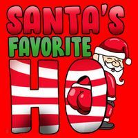Santa's Favorite Ho Funny X-Mas Santa Hat thumb 1