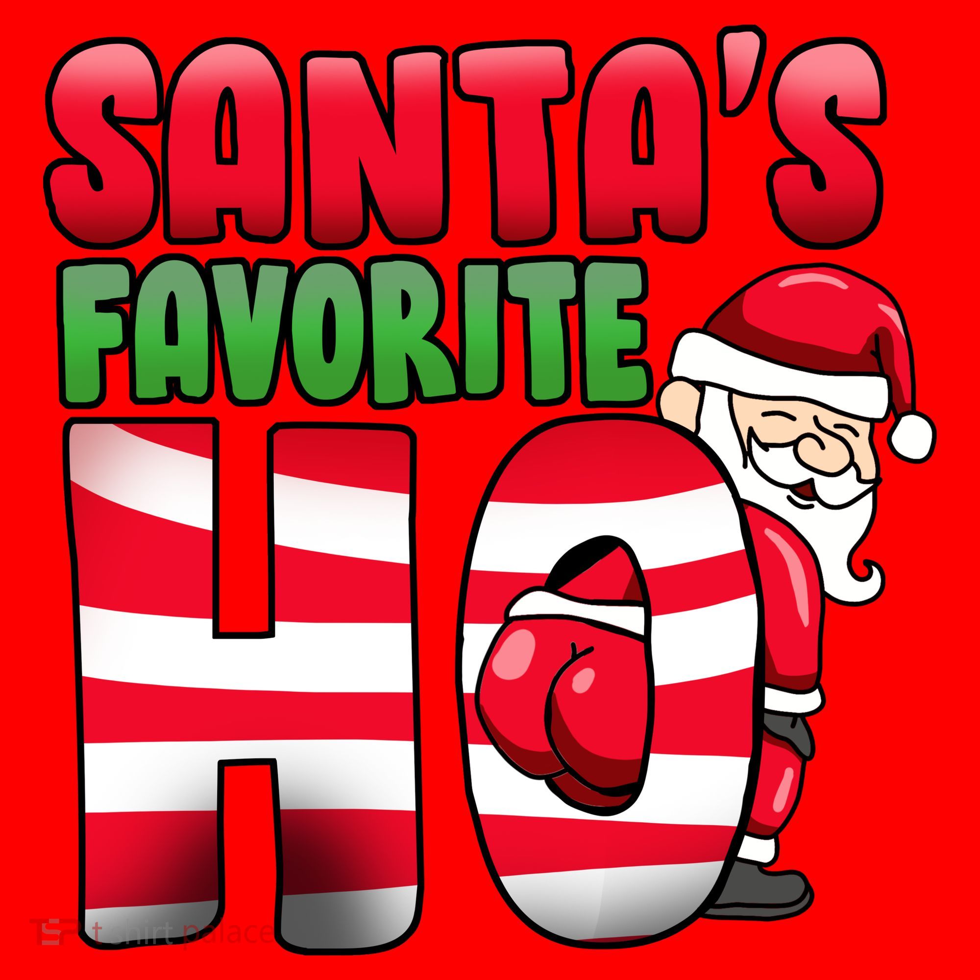 Santa's Favorite Ho Funny X-Mas Santa Hat
