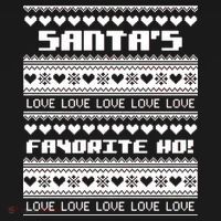 Santa's Favorite Ho Ugly Christmas Sweater Doggie Tank thumb 4