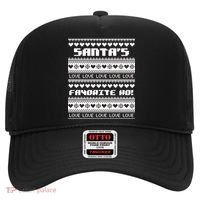 Santa's Favorite Ho Ugly Christmas Sweater Hat thumb 0