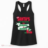 Santa's Got Nothing On Grandma And Grandpa Christmas Women's Tank Top thumb 0