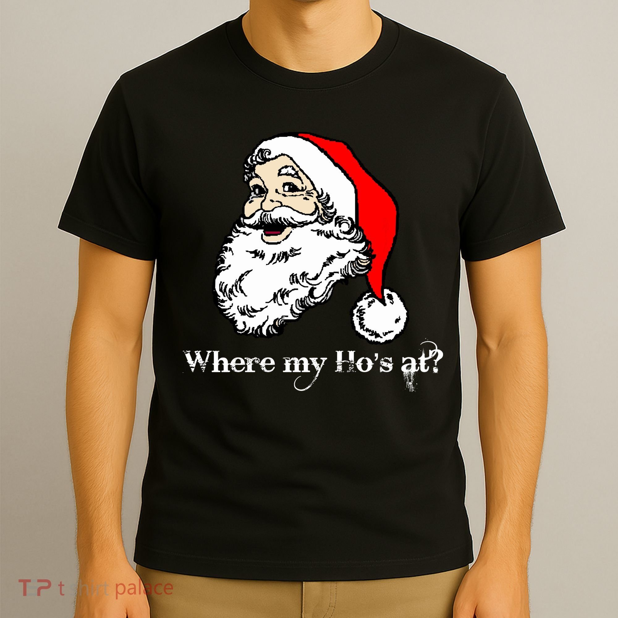 Santa's Ho Funny Christmas T-Shirt