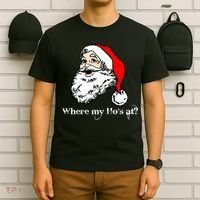 Santa's Ho Funny Christmas T-Shirt thumb 6