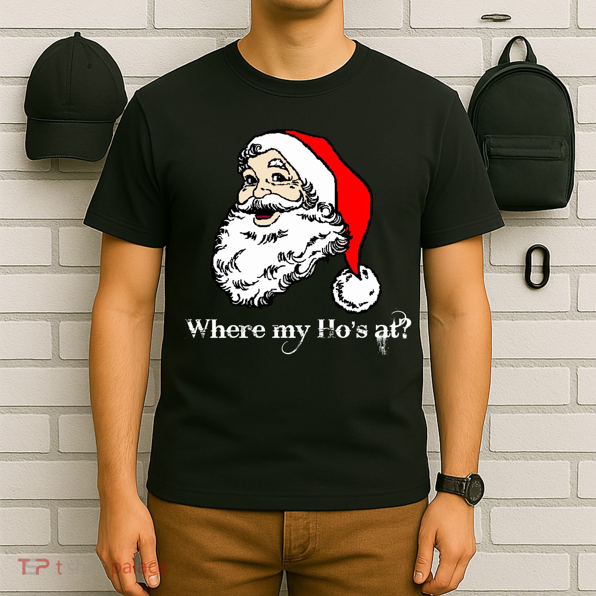 Santa's Ho Funny Christmas T-Shirt