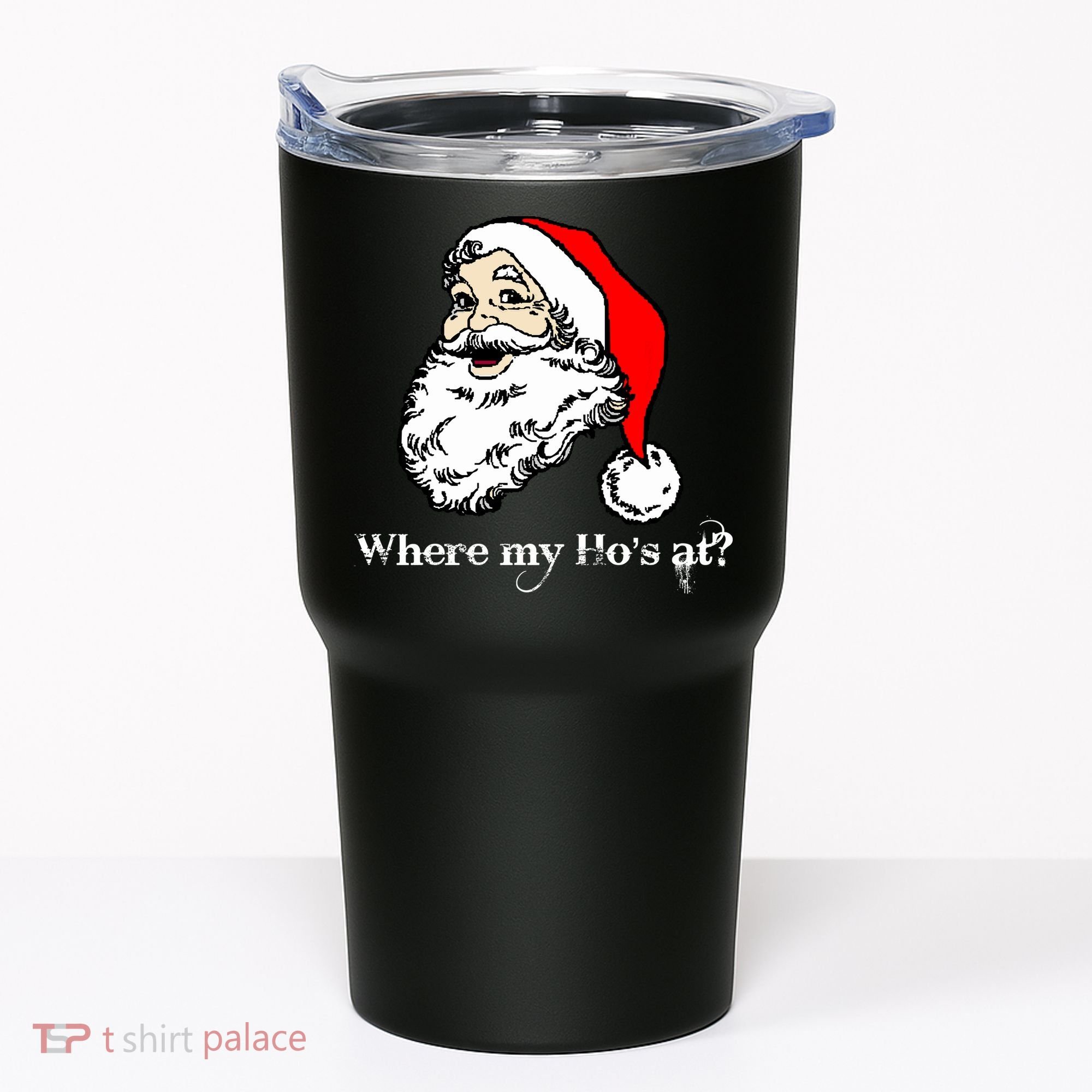 Santa's Ho Funny Christmas Tumbler