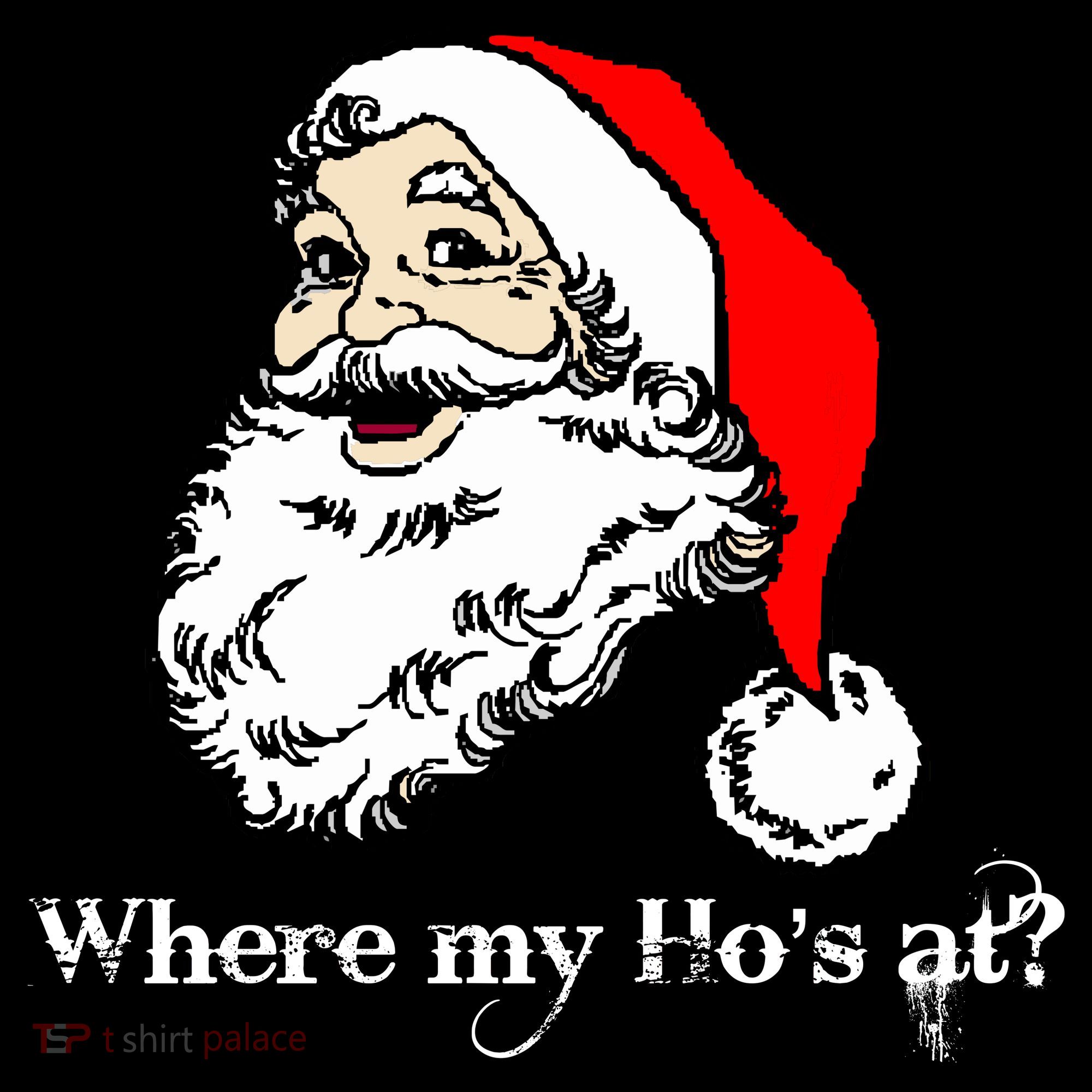 Santa's Ho Funny Christmas Visor