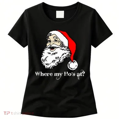 Santa's Ho Funny Christmas Women's T-Shirt