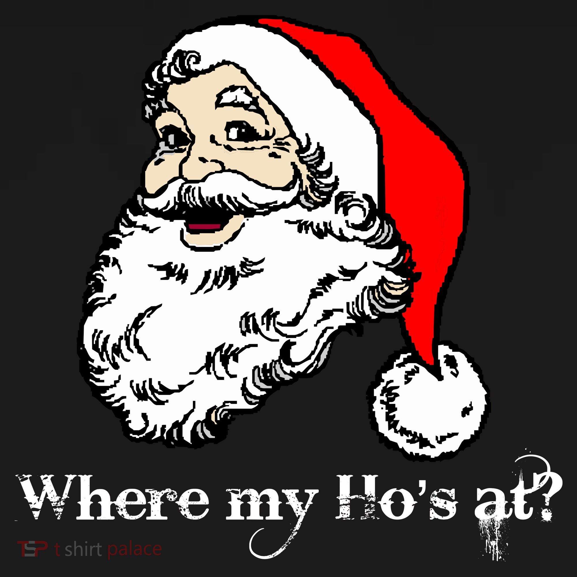 Santa's Ho Funny Christmas Kids Hoodie