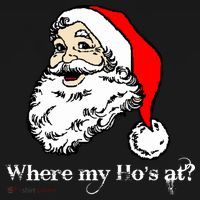 Santa's Ho Funny Christmas Kids Long Sleeve Shirt thumb 2