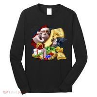 Santa's Making a List Long Sleeve Shirt thumb 0