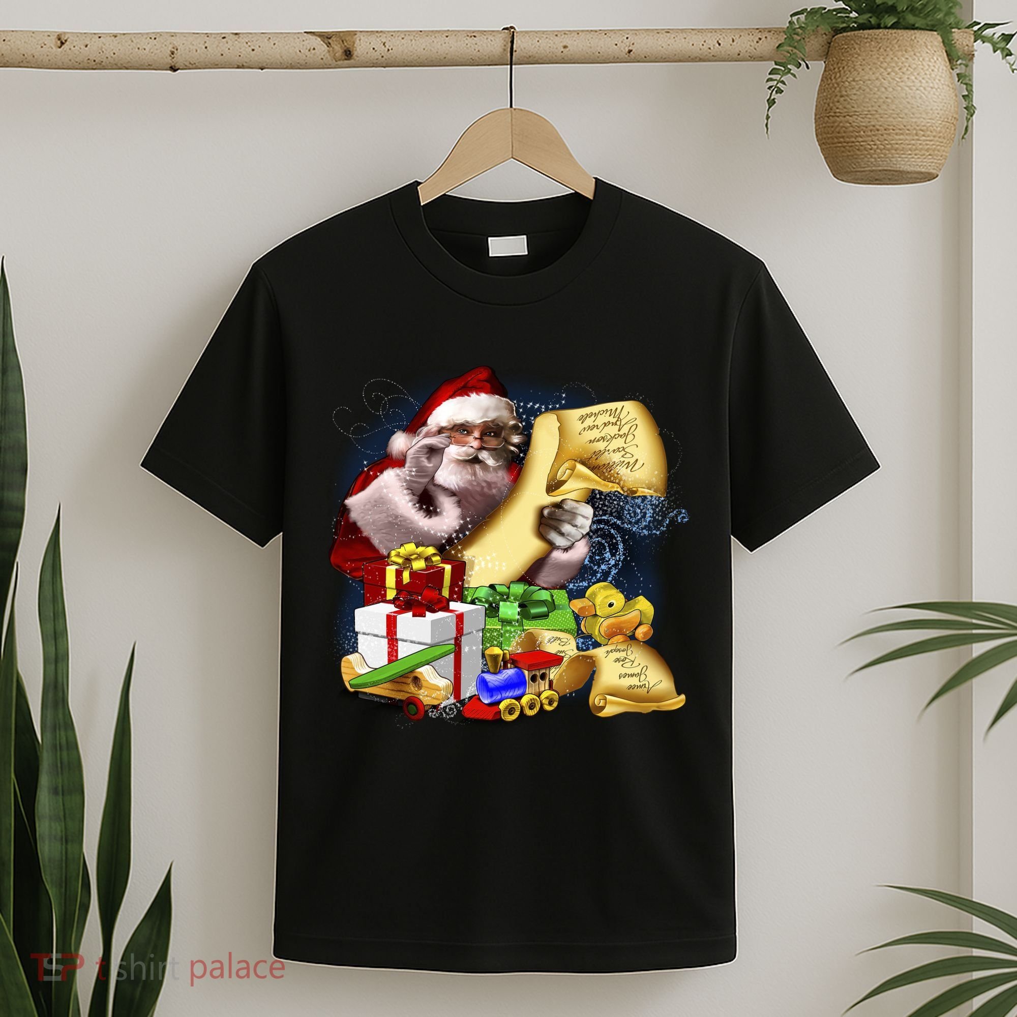 Santa's Making a List T-Shirt