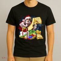 Santa's Making a List T-Shirt thumb 3