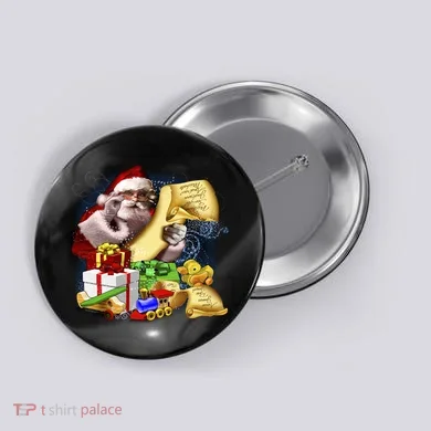 Santa's Making a List Button