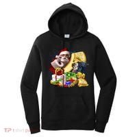 Santa's Making a List Women's Hoodie thumb 0