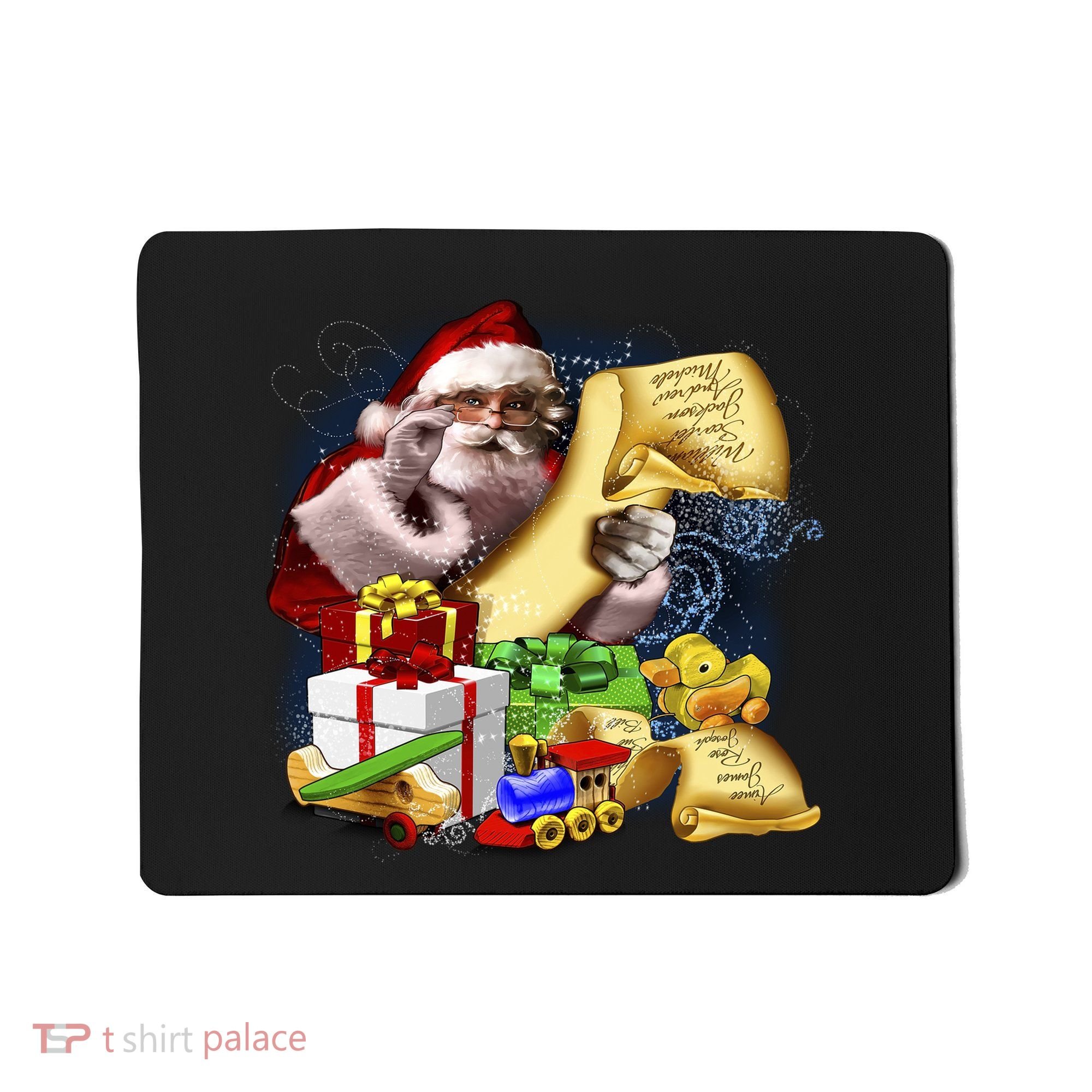 Santa's Making a List Mousepad