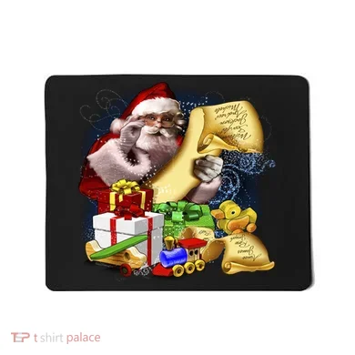 Santa's Making a List Mousepad