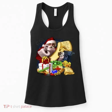 Santa's Making a List Women's Tank Top