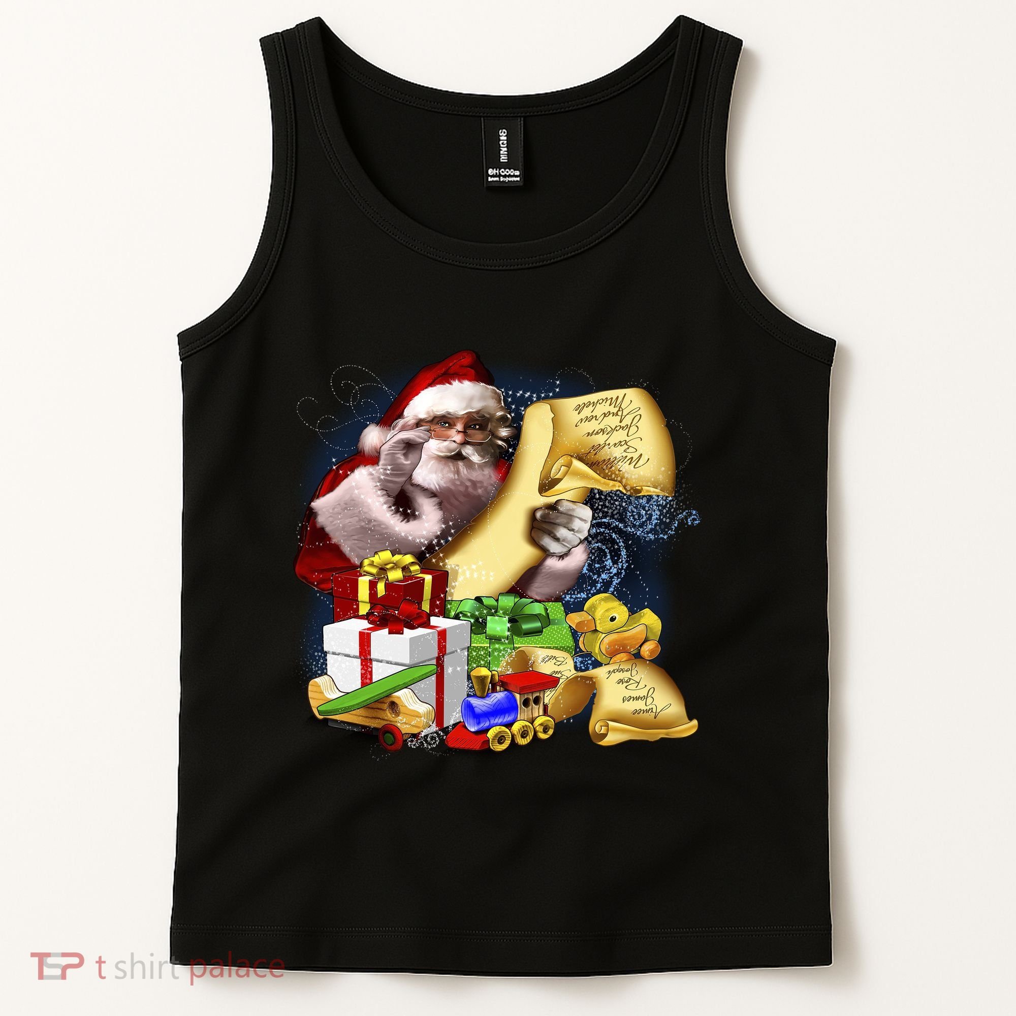 Santa's Making a List Tank Top