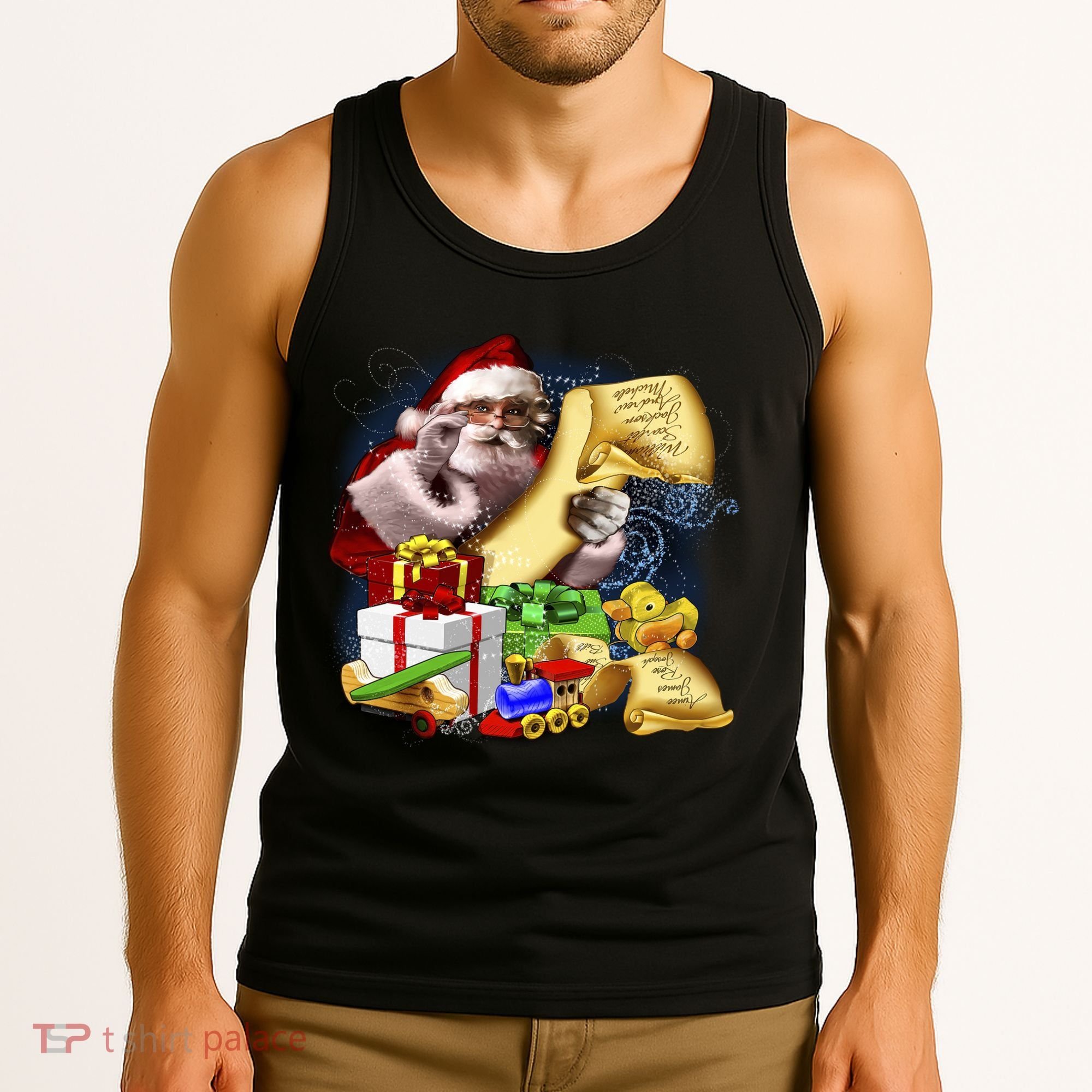Santa's Making a List Tank Top