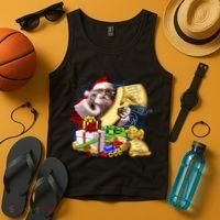 Santa's Making a List Tank Top thumb 4