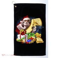 Santa's Making a List Golf Towel thumb 0