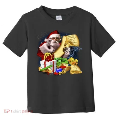 Santa's Making a List Toddler T-Shirt