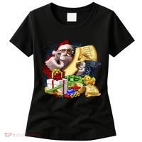 Santa's Making a List Women's T-Shirt thumb 0