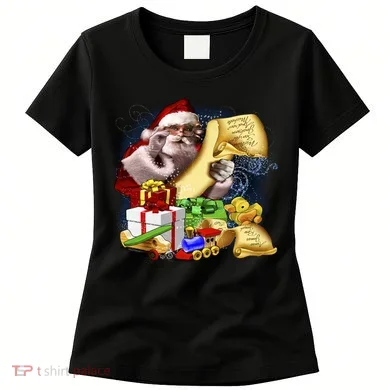 Santa's Making a List Women's T-Shirt