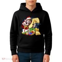 Santa's Making a List Kids Hoodie thumb 4