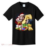 Santa's Making a List Kids T-Shirt thumb 0
