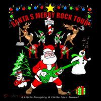 Santa's Merry Christmas Rock Tour Apron thumb 3